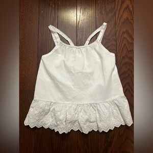 Max Studio Kids Lace White Dress Size Small (5/6 months)